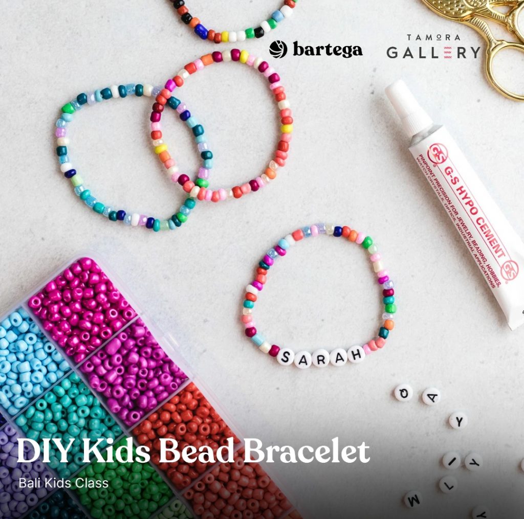 Tamora Gallery DIY Kids Bead Bracelets with Bartega